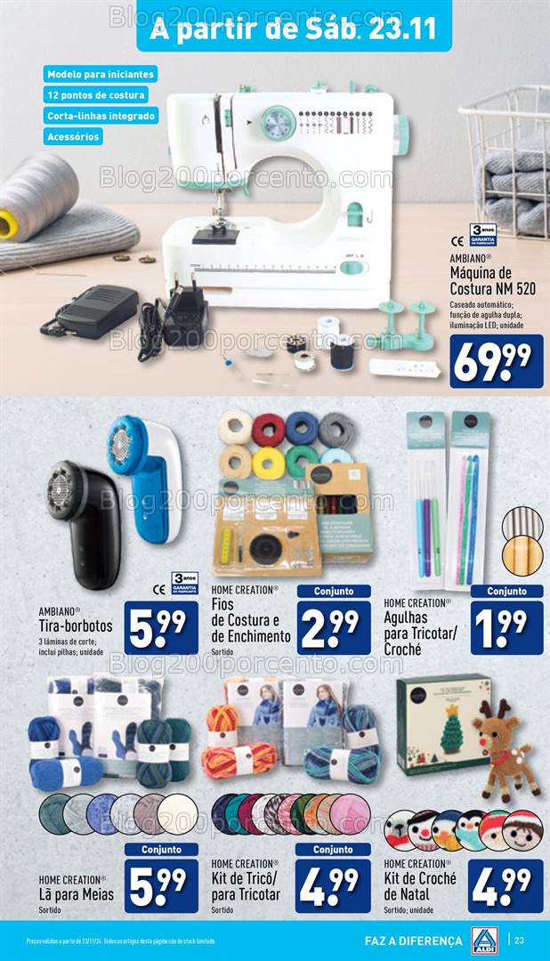 Antevisão Folheto ALDI Natal + Promoções de 20 a 26 novembro