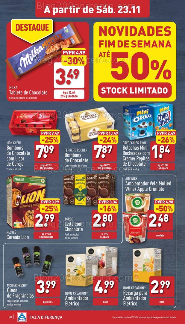 Antevisão Folheto ALDI Natal + Promoções de 20 a 26 novembro