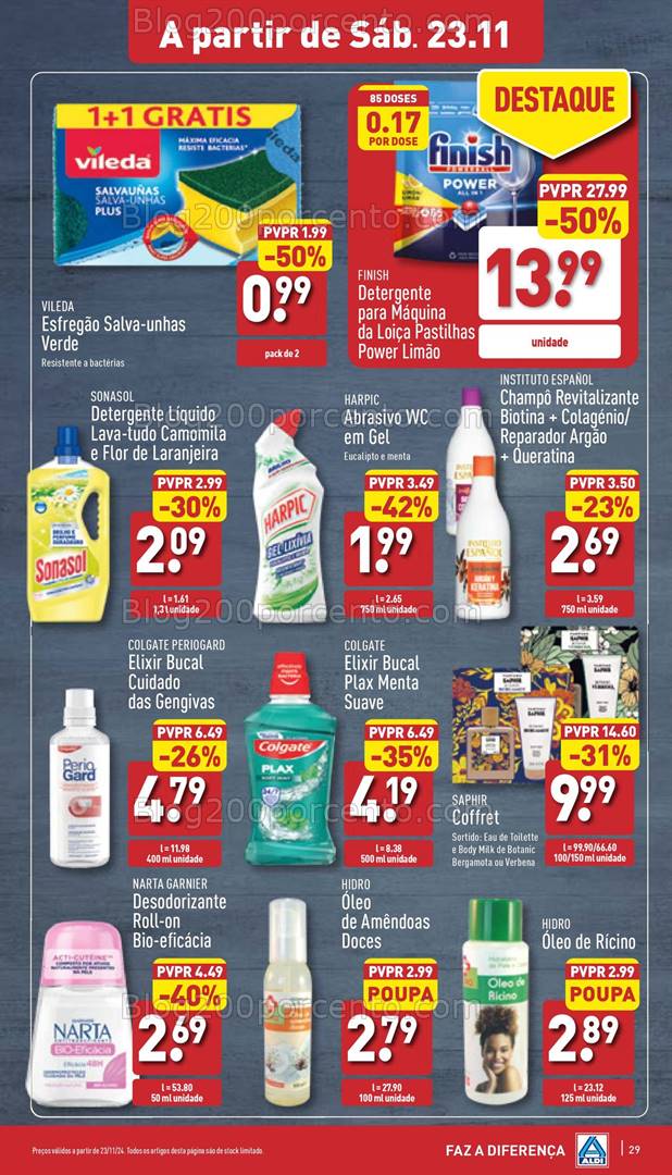 Antevisão Folheto ALDI Natal + Promoções de 20 a 26 novembro