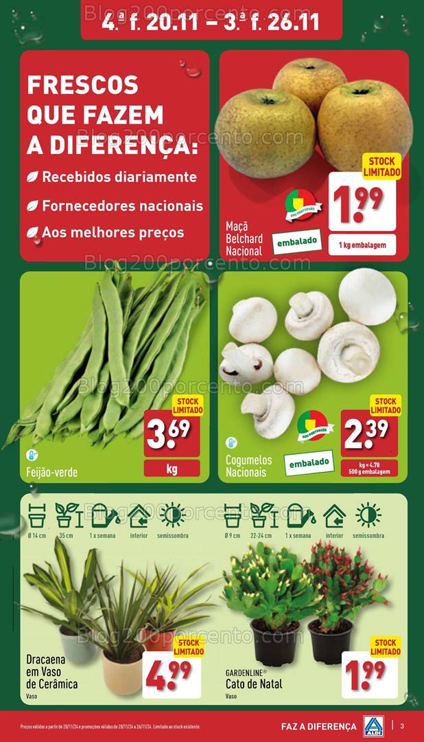 Antevisão Folheto ALDI Natal + Promoções de 20 a 26 novembro