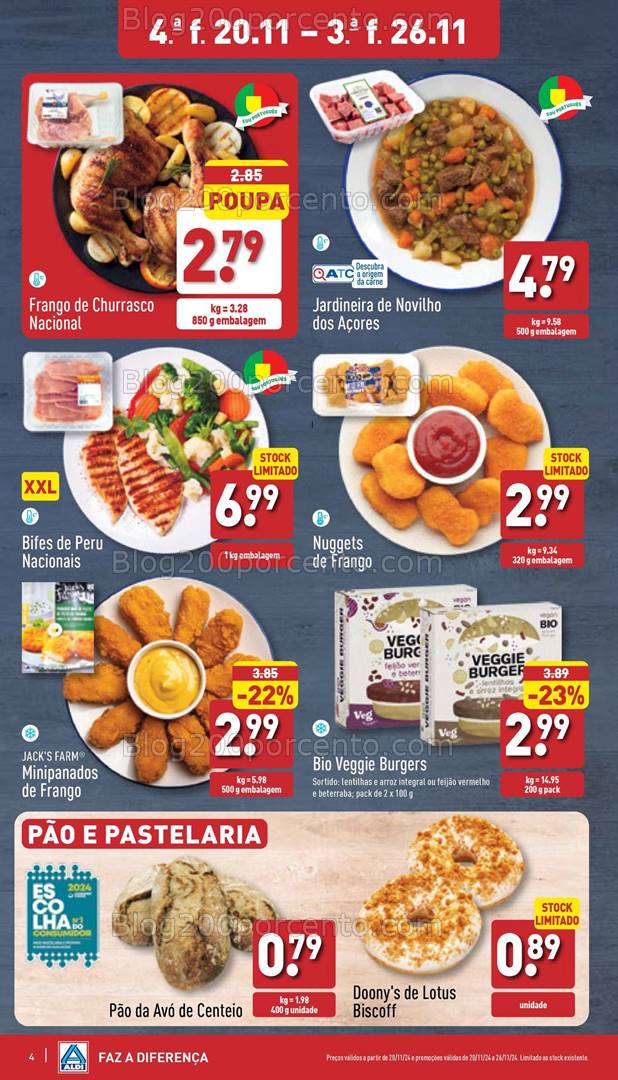 Antevisão Folheto ALDI Natal + Promoções de 20 a 26 novembro