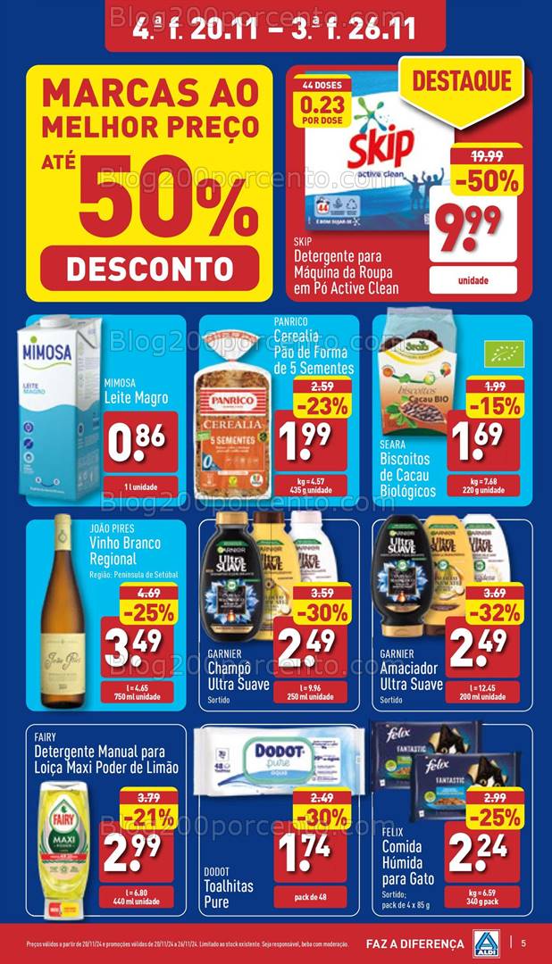 Antevisão Folheto ALDI Natal + Promoções de 20 a 26 novembro