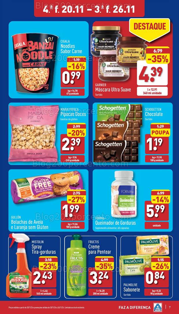 Antevisão Folheto ALDI Natal + Promoções de 20 a 26 novembro