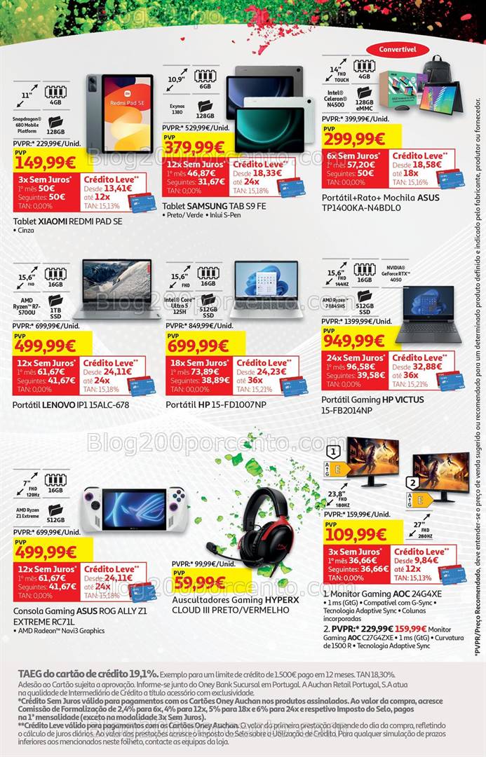 Antevisão Folheto AUCHAN Black Friday Promoções 25 novembro a 1 dezembro