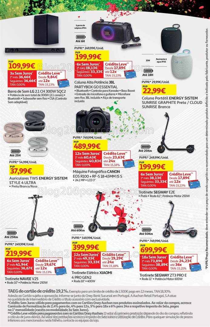 Antevisão Folheto AUCHAN Black Friday Promoções 25 novembro a 1 dezembro