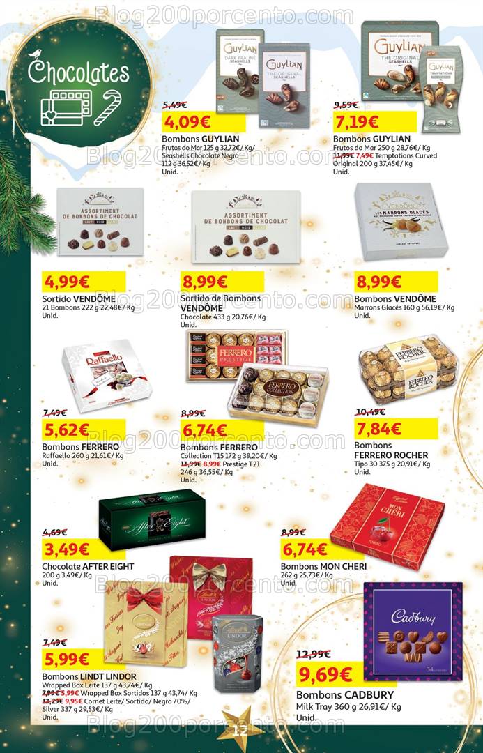 Antevisão Folheto AUCHAN Natal + Promoções de 19 novembro a 4 dezembro