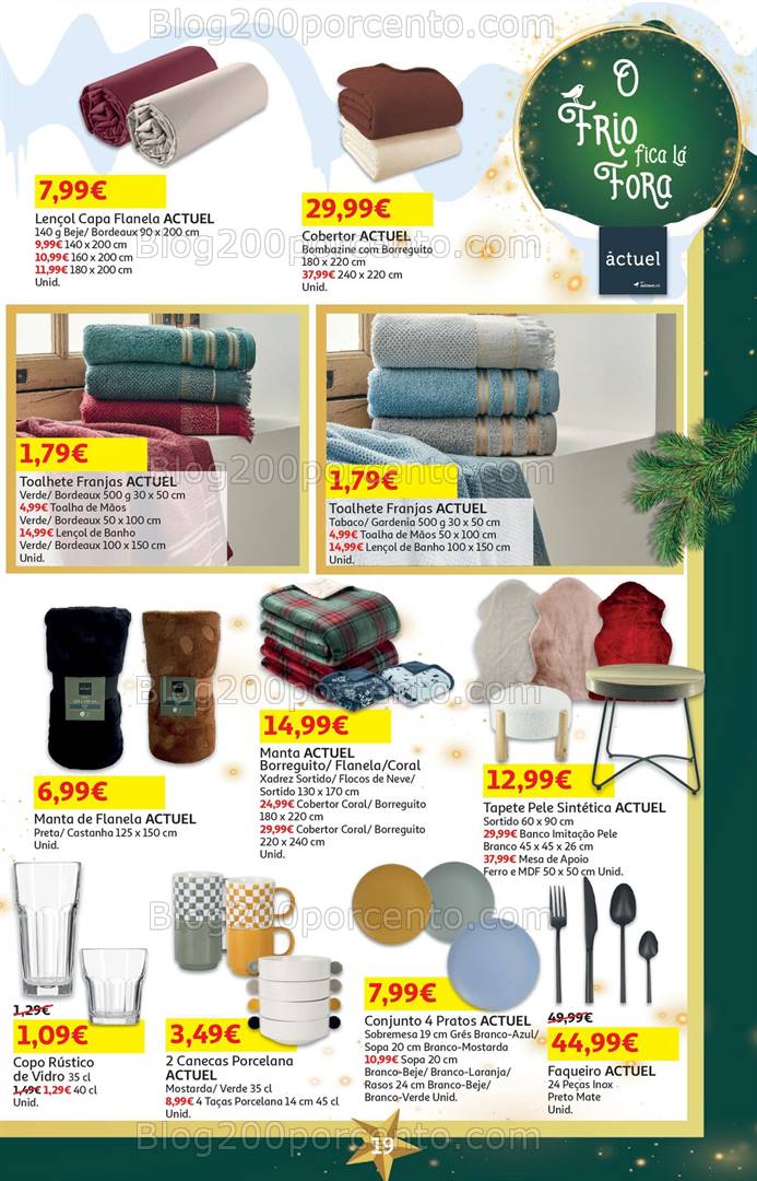 Antevisão Folheto AUCHAN Natal + Promoções de 19 novembro a 4 dezembro