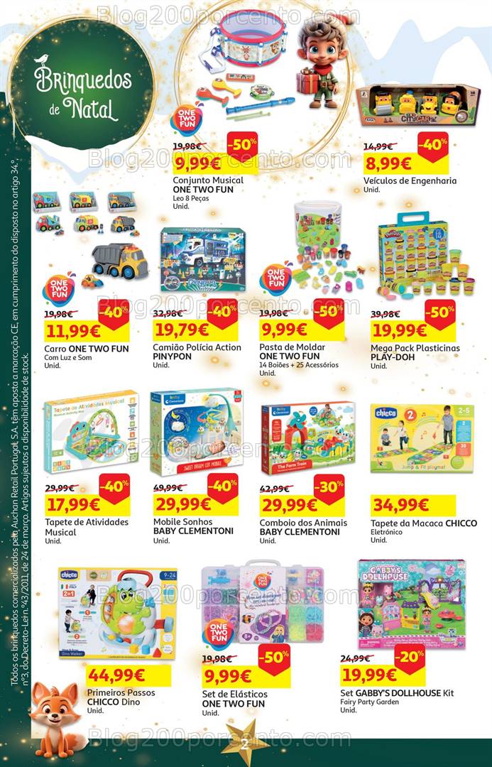 Antevisão Folheto AUCHAN Bazar Promoções de 19 novembro a 4 dezembro