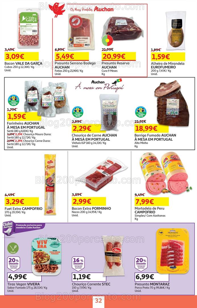 Antevisão Folheto AUCHAN Natal + Promoções de 19 novembro a 4 dezembro