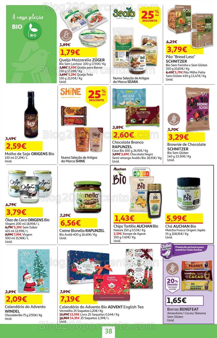 Antevisão Folheto AUCHAN Natal + Promoções de 19 novembro a 4 dezembro