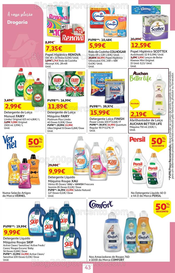 Antevisão Folheto AUCHAN Natal + Promoções de 19 novembro a 4 dezembro