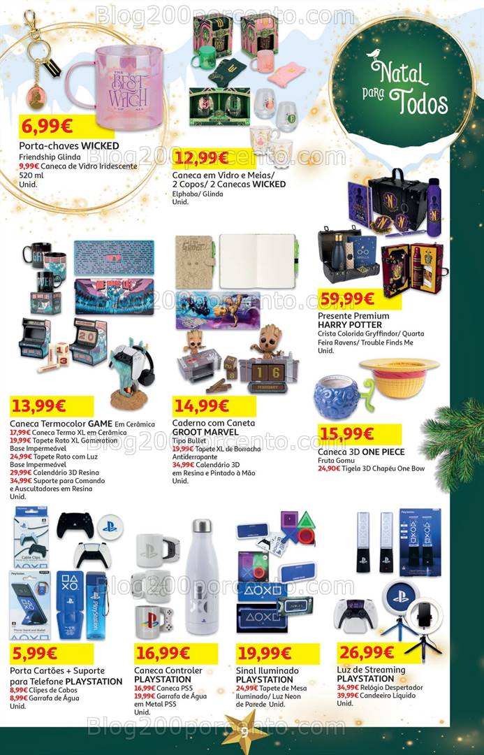 Antevisão Folheto AUCHAN Natal + Promoções de 19 novembro a 4 dezembro