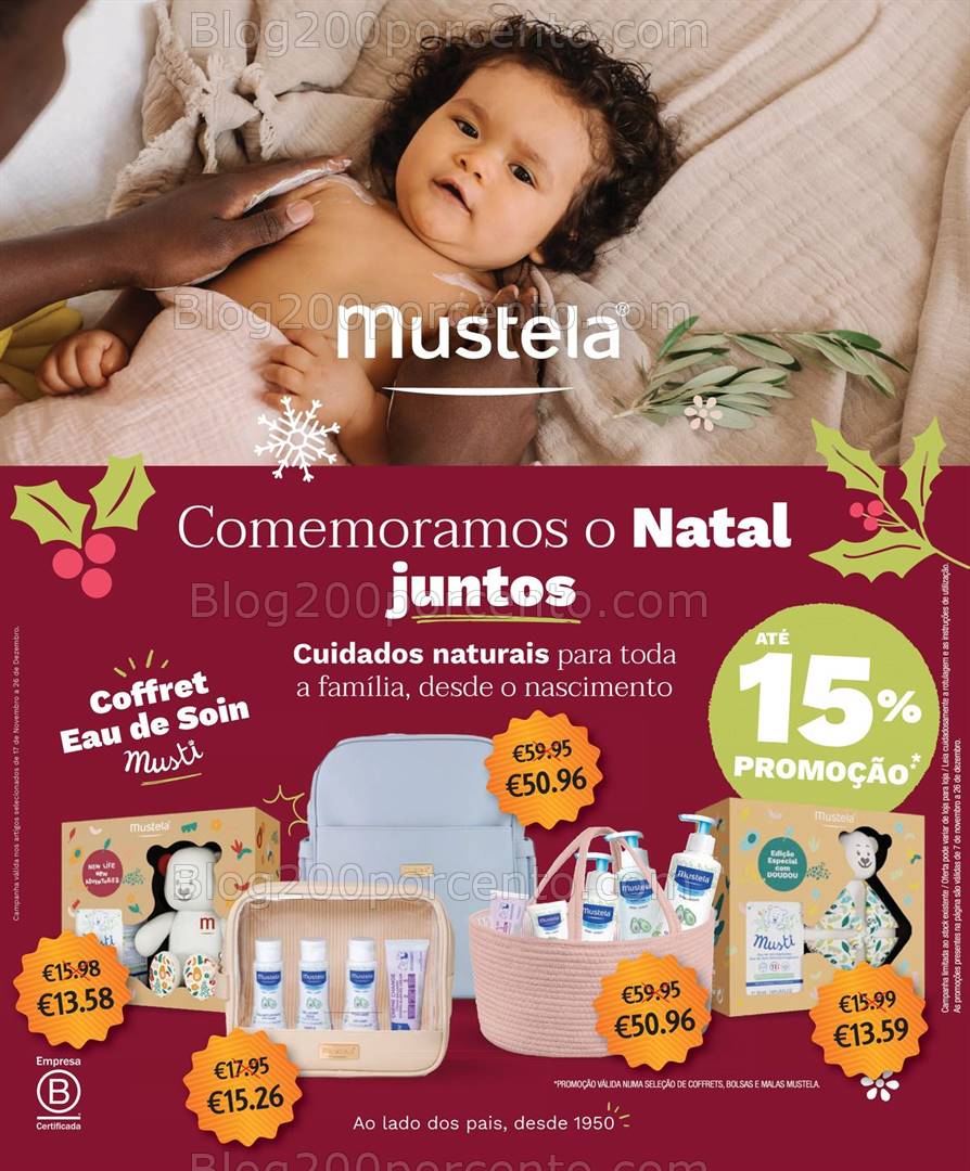 Antevisão Folheto AUCHAN Saúde e Bem Estar Natal Promoções de 7 novembro a 26 dezembro