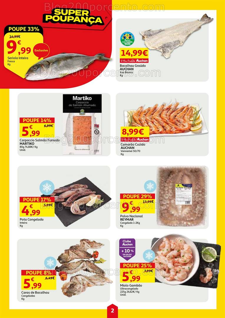 Antevisão Folheto AUCHAN Super Poupança Promoções de 13 a 19 novembro