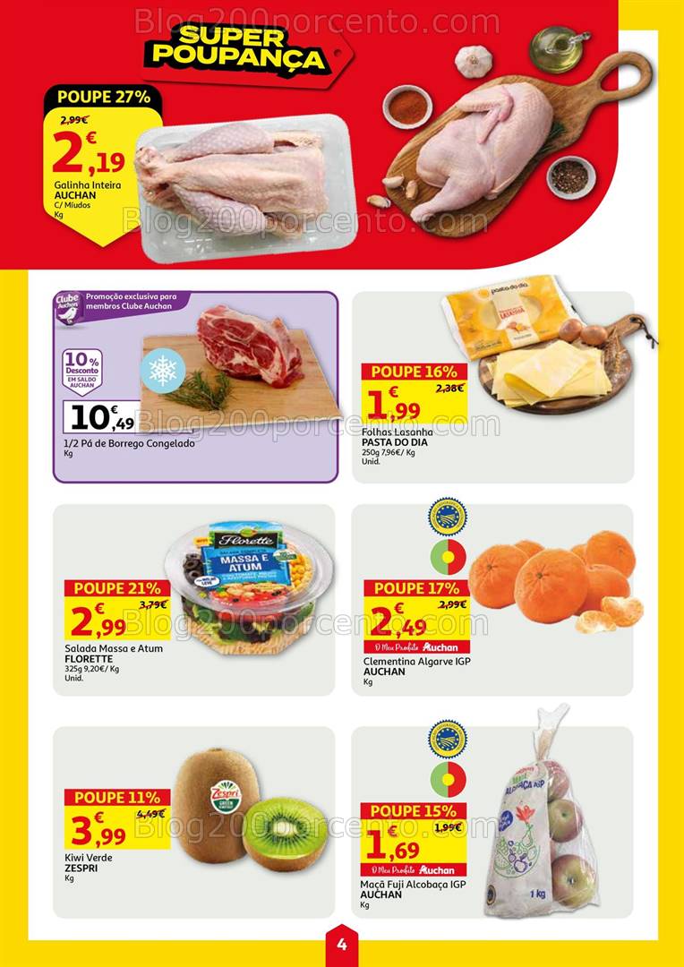 Antevisão Folheto AUCHAN Super Poupança Promoções de 13 a 19 novembro