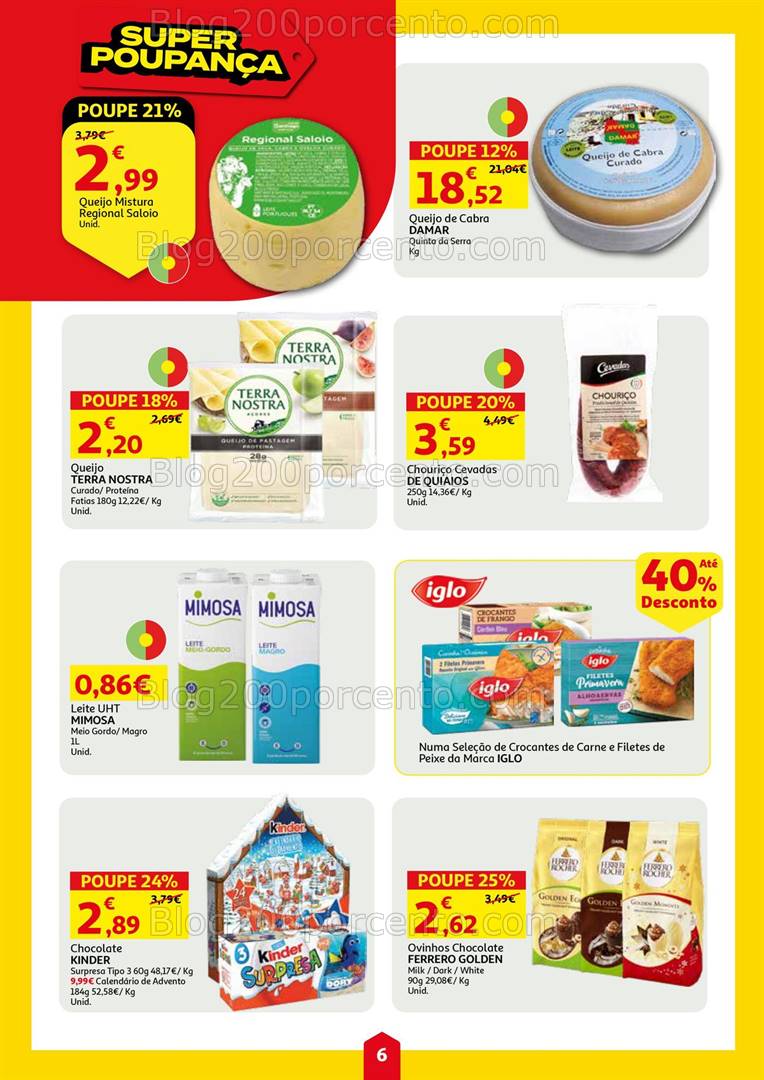 Antevisão Folheto AUCHAN Super Poupança Promoções de 13 a 19 novembro