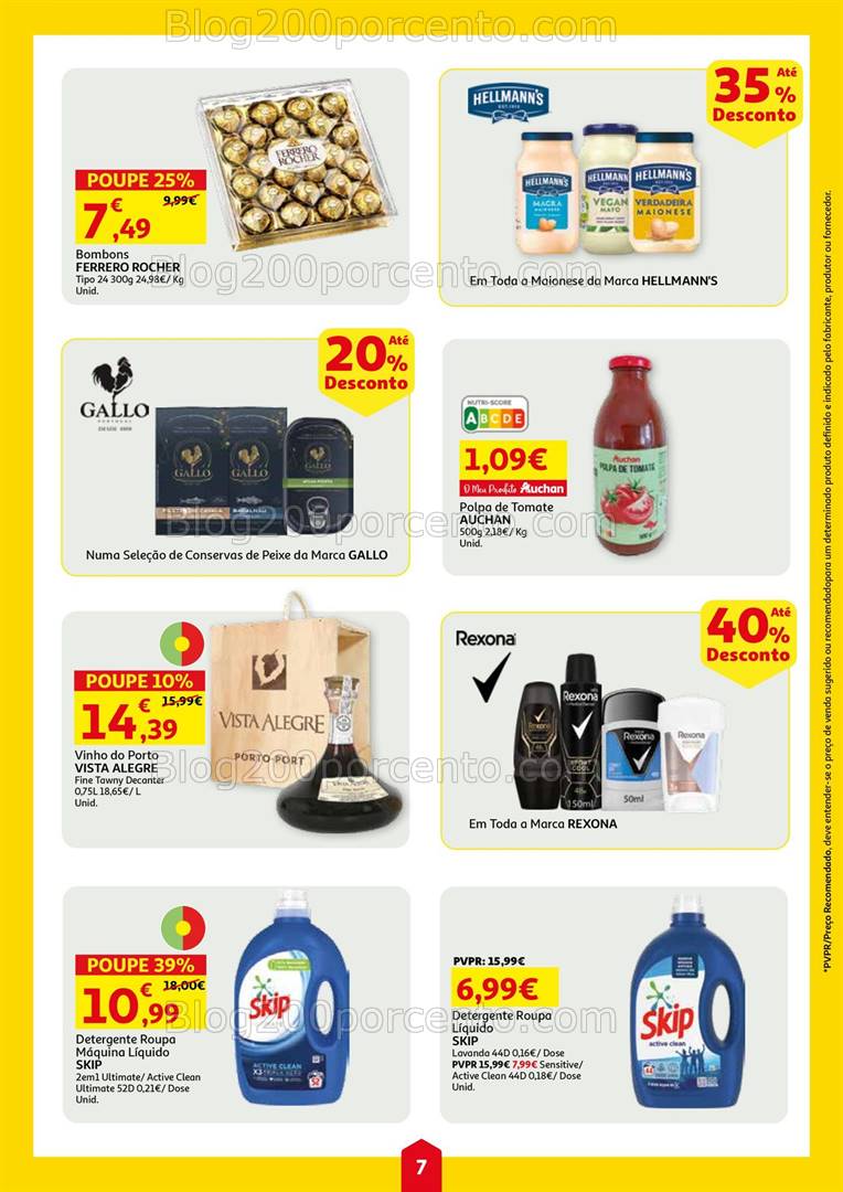 Antevisão Folheto AUCHAN Super Poupança Promoções de 13 a 19 novembro