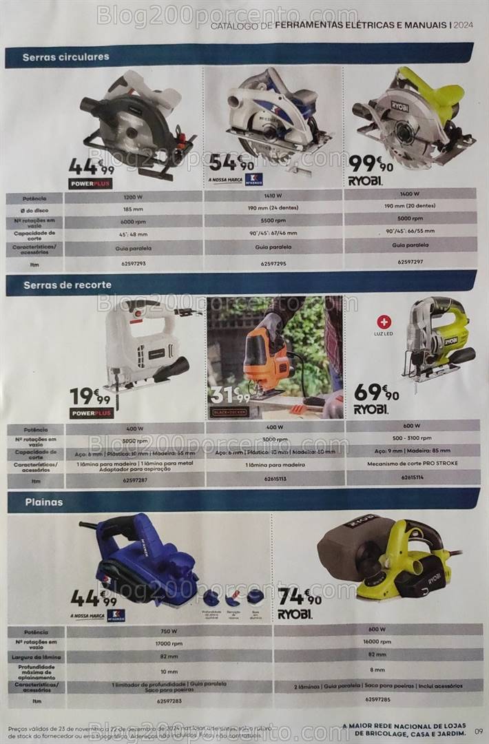 Antevisão Folheto BRICOMARCHÉ Promoções de 23 novembro a 22 dezembro