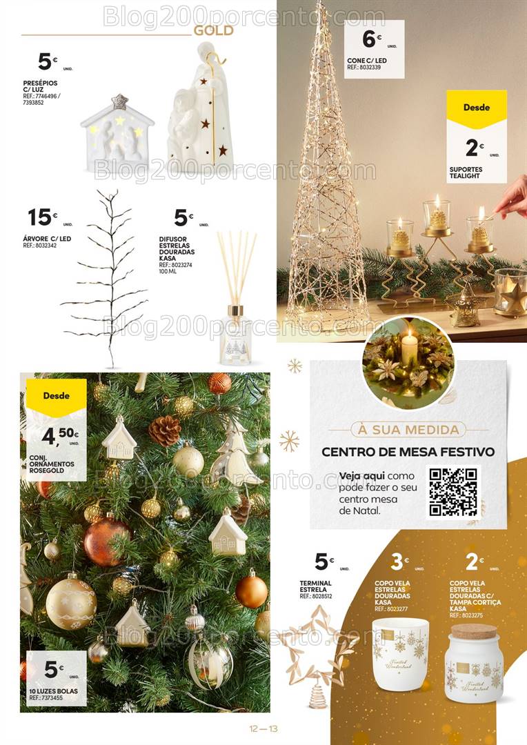 Antevisão Folheto CONTINENTE Decoração e Ofertas de Natal Promoções de 5 novembro a 24 dezembro