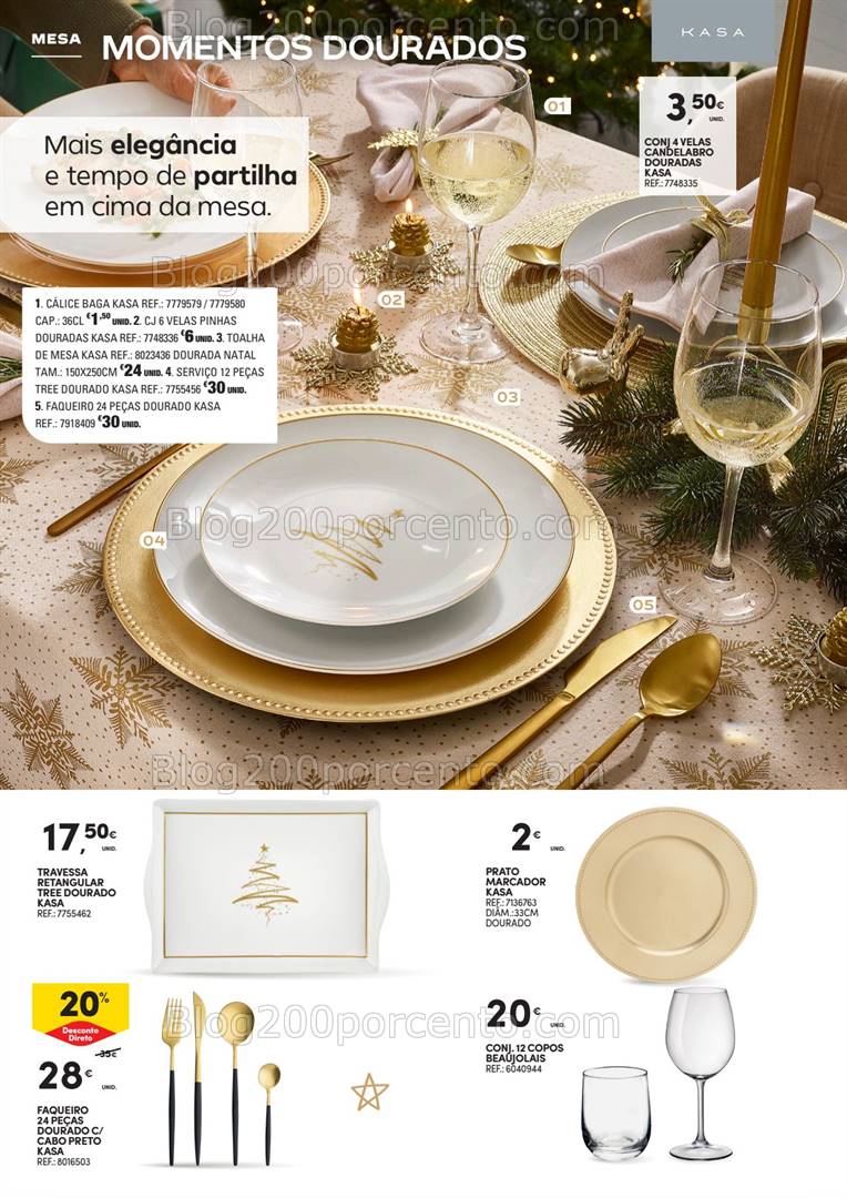 Antevisão Folheto CONTINENTE Decoração e Ofertas de Natal Promoções de 5 novembro a 24 dezembro