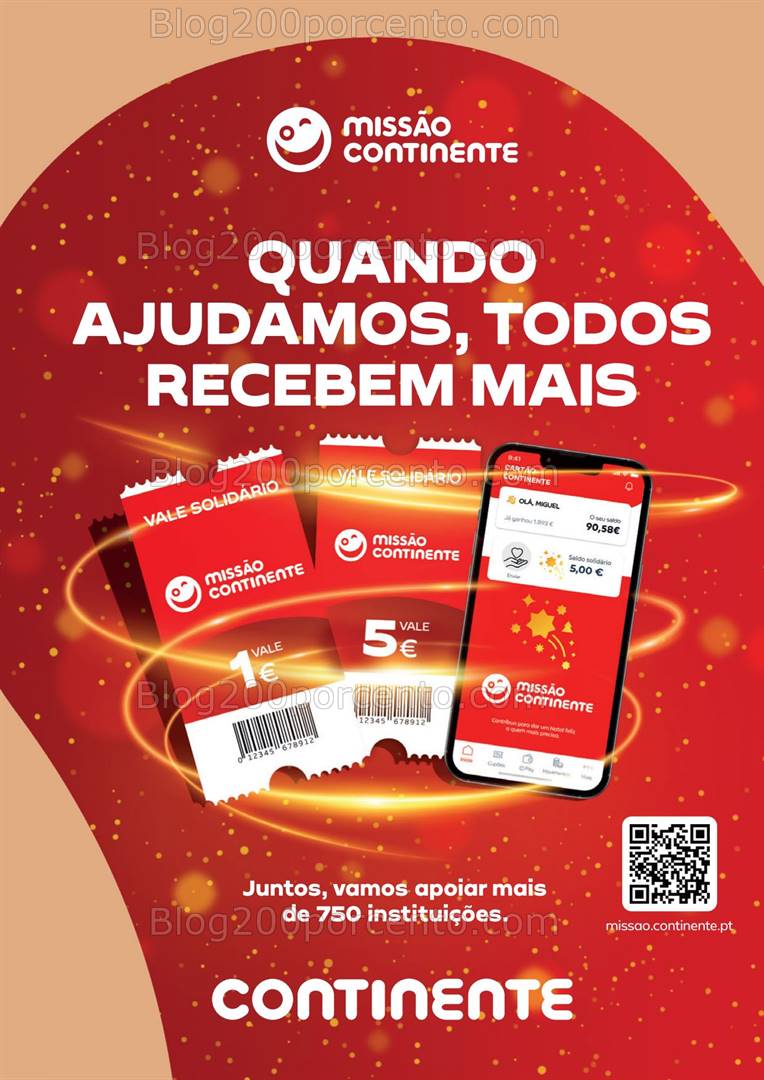 Antevisão Folheto CONTINENTE Decoração e Ofertas de Natal Promoções de 5 novembro a 24 dezembro