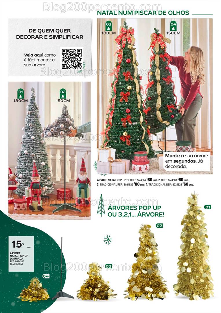 Antevisão Folheto CONTINENTE Decoração e Ofertas de Natal Promoções de 5 novembro a 24 dezembro