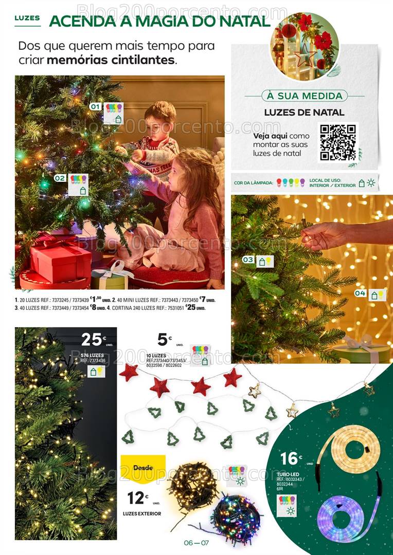 Antevisão Folheto CONTINENTE Decoração e Ofertas de Natal Promoções de 5 novembro a 24 dezembro