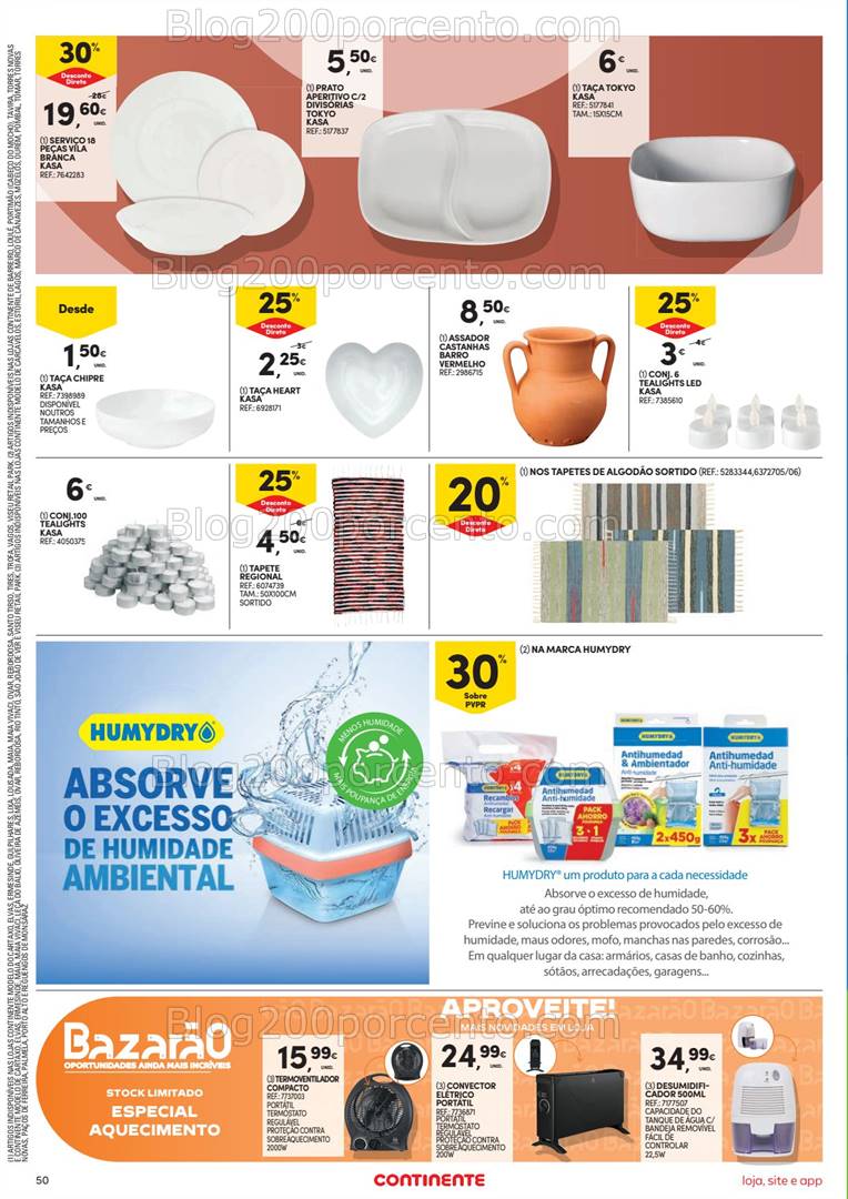 Antevisão Folheto CONTINENTE Promoções de 5 a 11 novembro