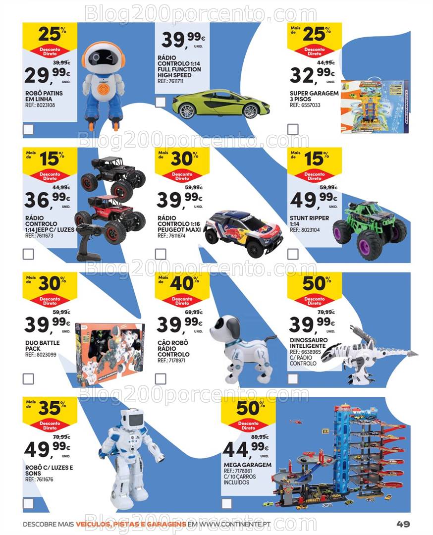 Antevisão Folheto CONTINENTE Brinquedos - 12 novembro a 8 dezembro