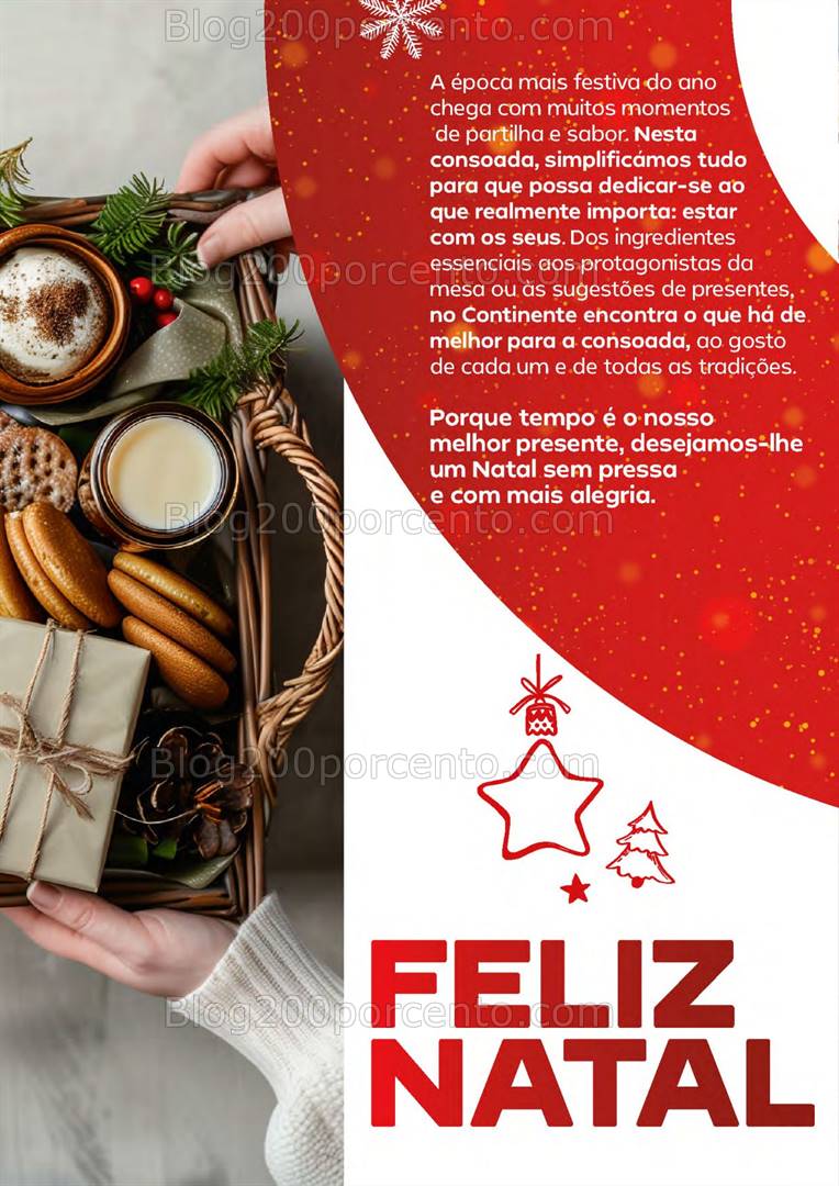 Antevisão Folheto CONTINENTE Natal Alimentar - 12 novembro a 24 dezembro