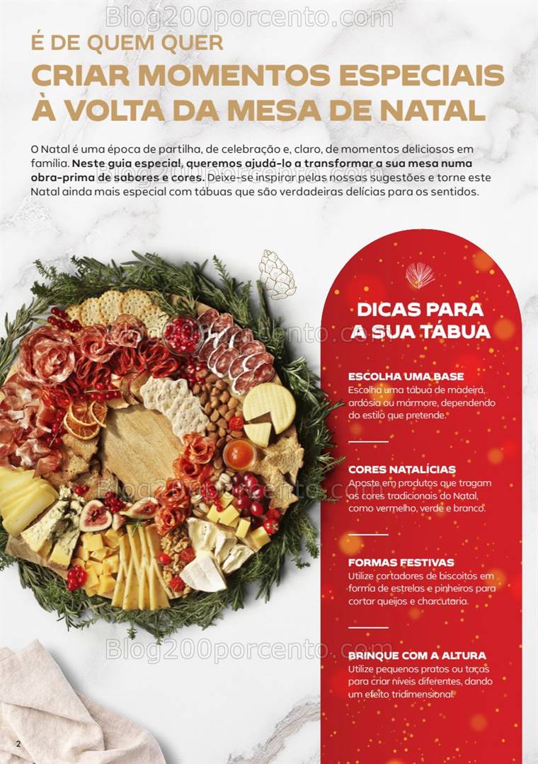 Antevisão Folheto CONTINENTE Charcutaria Natal Promoções de 19 novembro a 31 dezembro