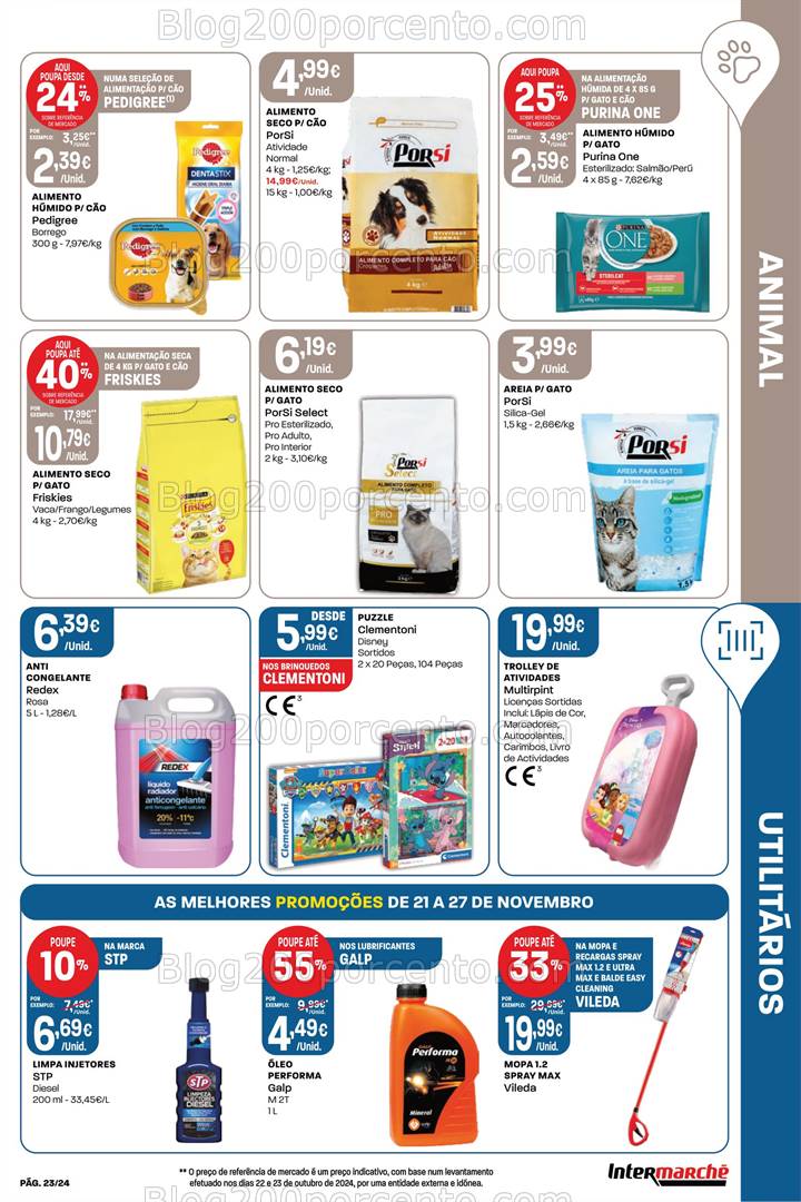 Antevisão Folheto INTERMARCHÉ Promoções de 21 a 27 novembro