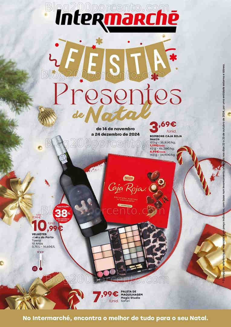 Antevisão Folheto INTERMARCÉ Natal Promoções de 14 novembro a 24 dezembro