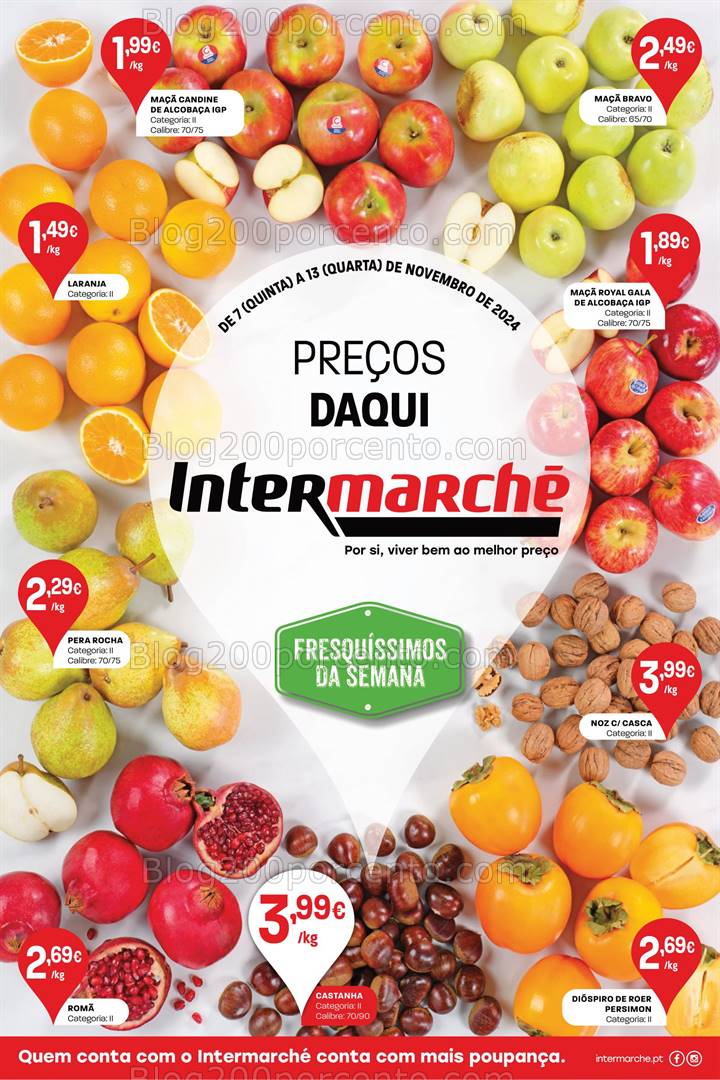 Antevisão Folheto INTERMARCHÉ Promoções de 7 a 13 novembro