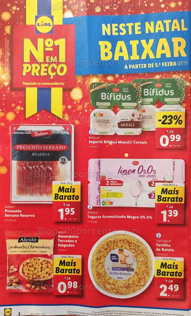 Antevisão Folheto LIDL Promoções de 7 a 13 novembro