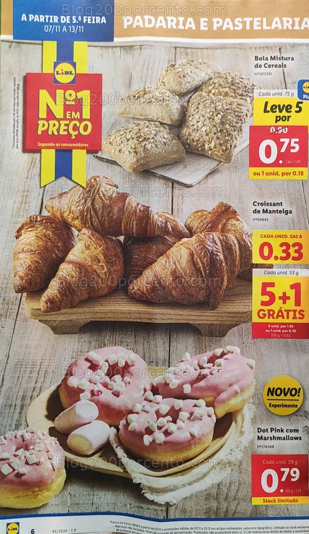 Antevisão Folheto LIDL Promoções de 7 a 13 novembro