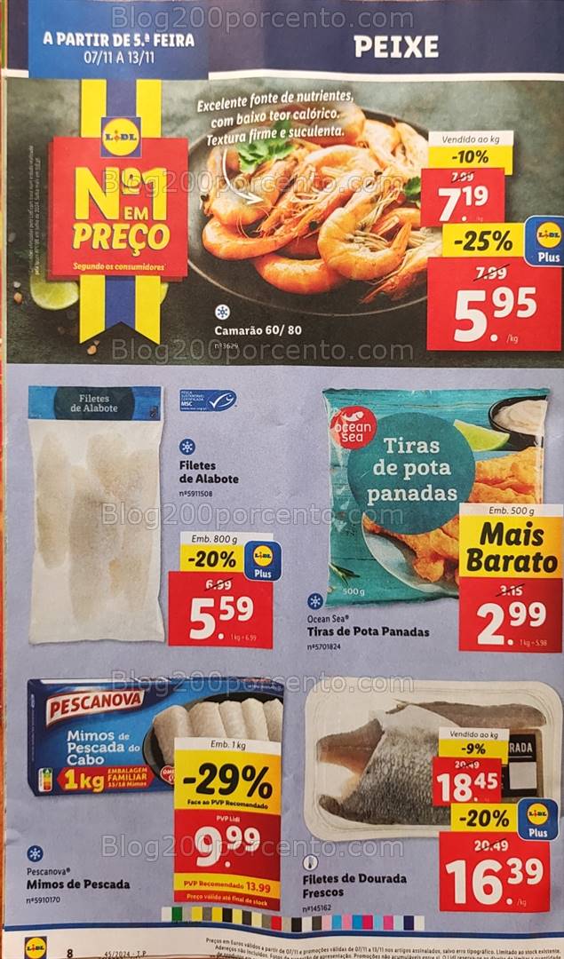 Antevisão Folheto LIDL Promoções de 7 a 13 novembro