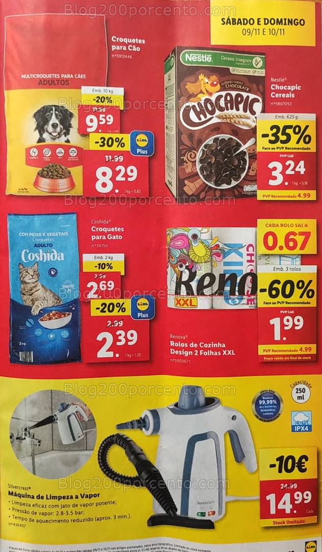 Antevisão Folheto LIDL Promoções de 7 a 13 novembro