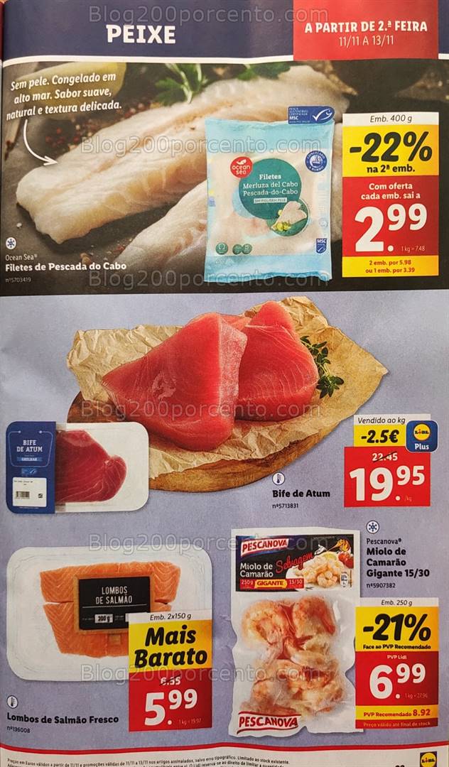 Antevisão Folheto LIDL Promoções de 7 a 13 novembro