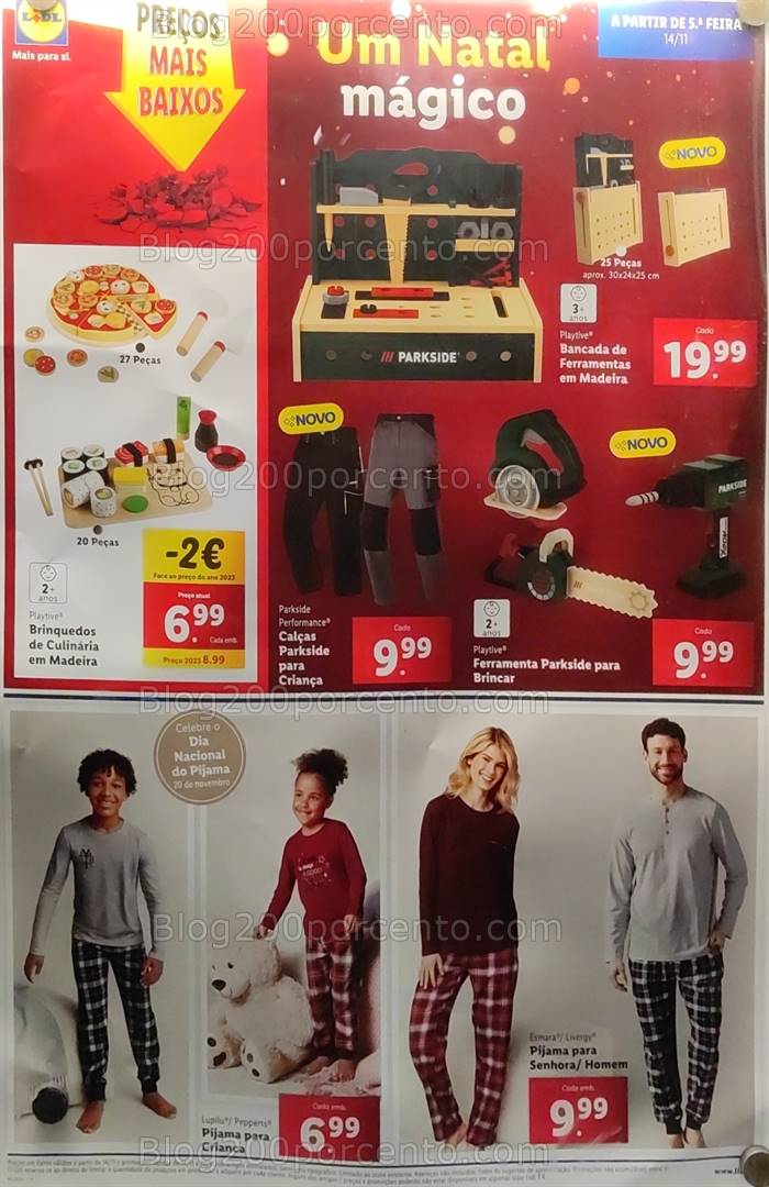 Antevisão Folheto LIDL Promoções a partir de 14 novembro