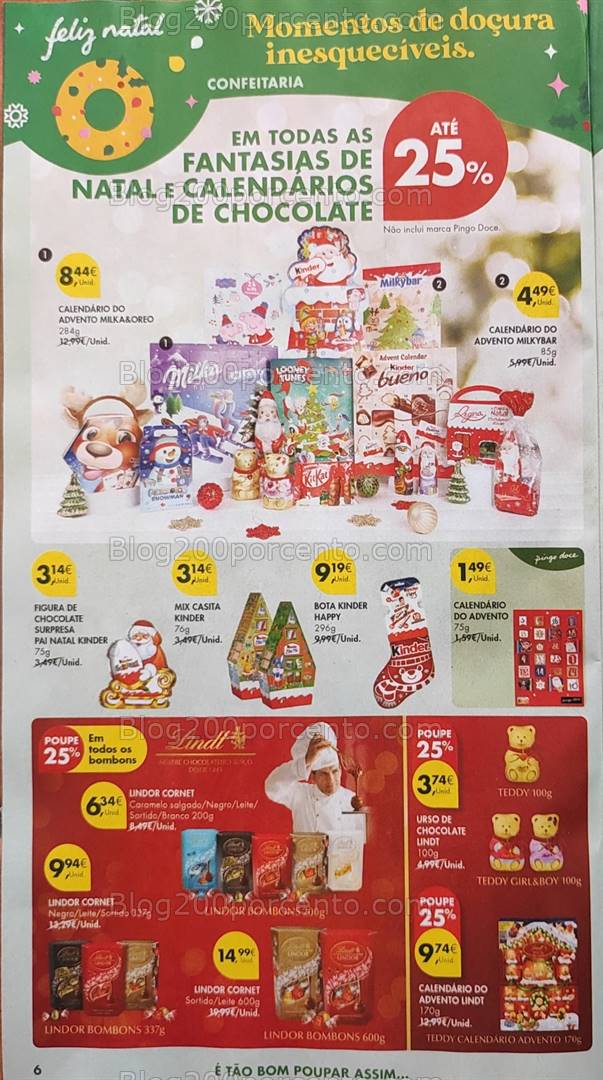 Antevisão Folheto PINGO DOCE Natal Promoções de 19 a 25 novembro