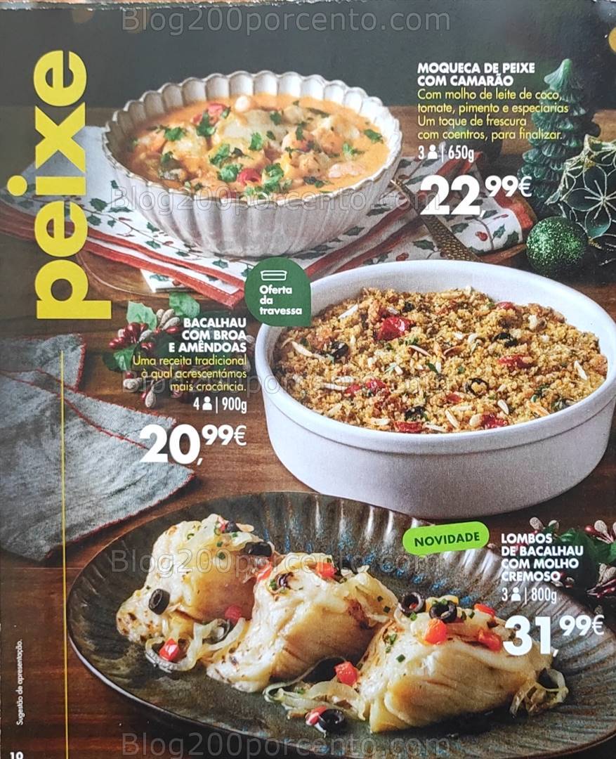 Antevisão Folheto PINGO DOCE Encomendas de Natal e Ano Novo 19 novembro a 17 dezembro