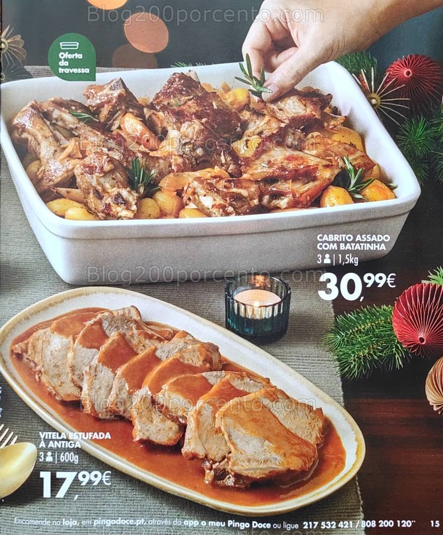 Antevisão Folheto PINGO DOCE Encomendas de Natal e Ano Novo 19 novembro a 17 dezembro