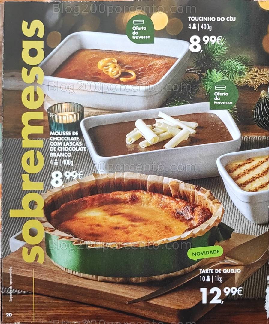 Antevisão Folheto PINGO DOCE Encomendas de Natal e Ano Novo 19 novembro a 17 dezembro