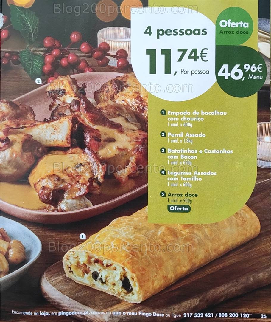 Antevisão Folheto PINGO DOCE Encomendas de Natal e Ano Novo 19 novembro a 17 dezembro