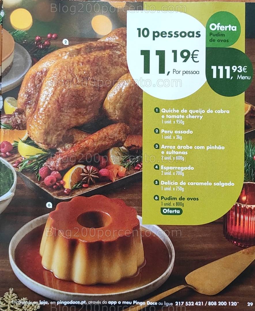 Antevisão Folheto PINGO DOCE Encomendas de Natal e Ano Novo 19 novembro a 17 dezembro