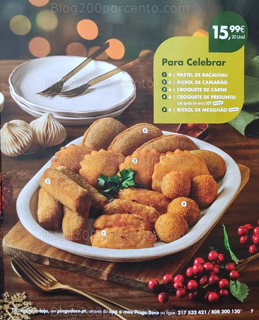 Antevisão Folheto PINGO DOCE Encomendas de Natal e Ano Novo 19 novembro a 17 dezembro