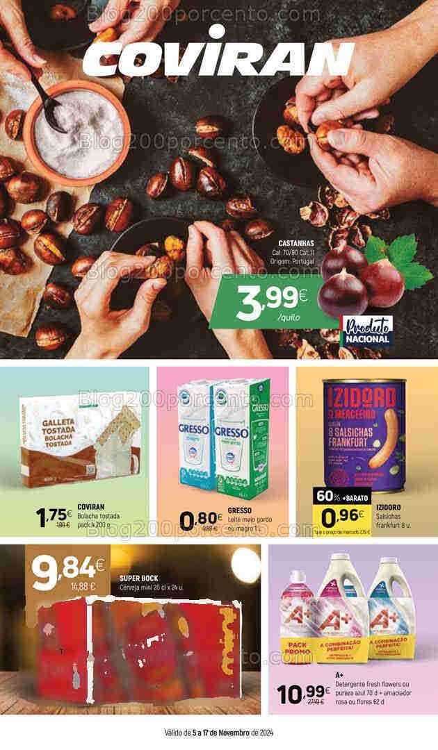 Antevisão Folheto COVIRAN Promoções de 5 a 17 novembro