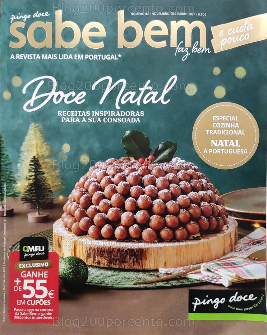 Antevisão Revista PINGO DOCE Sabe Bem Natal - os seus vales de desconto!