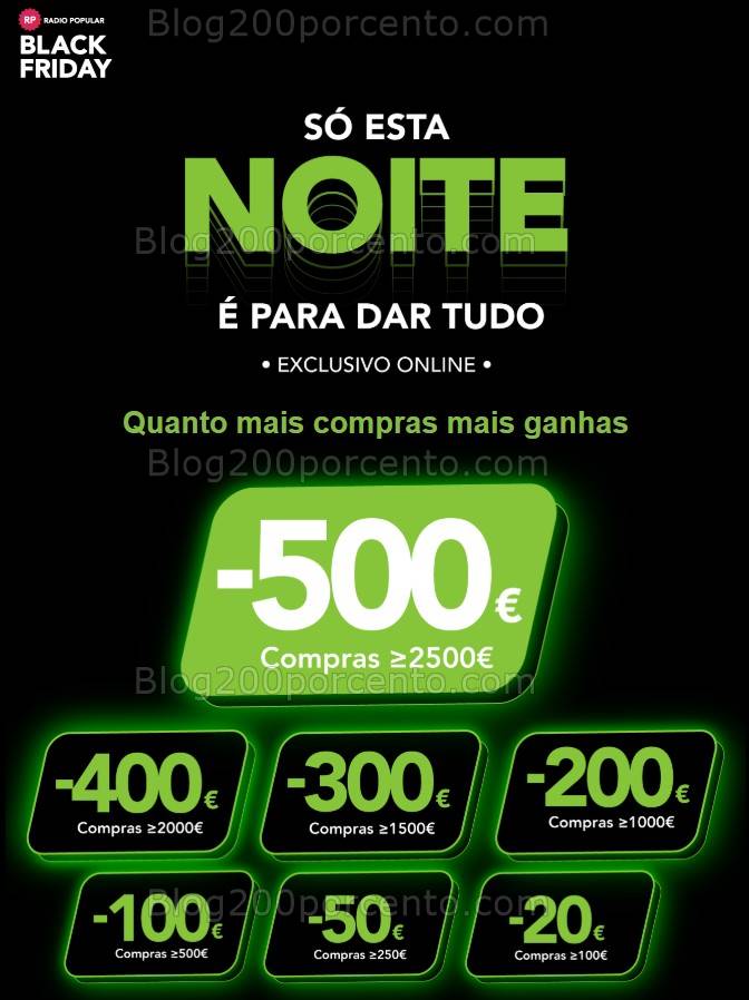 Até 500€ de desconto RADIO POPULAR Promoções das 21h às 9h